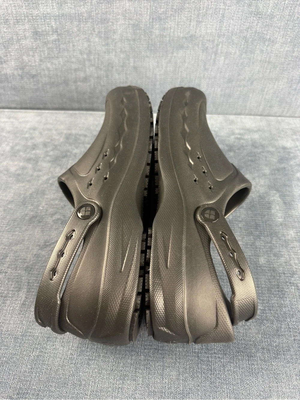 Shoes For Crews Zinc Unisex Slip Resistant Work Clogs Black Mens SZ 11 Women